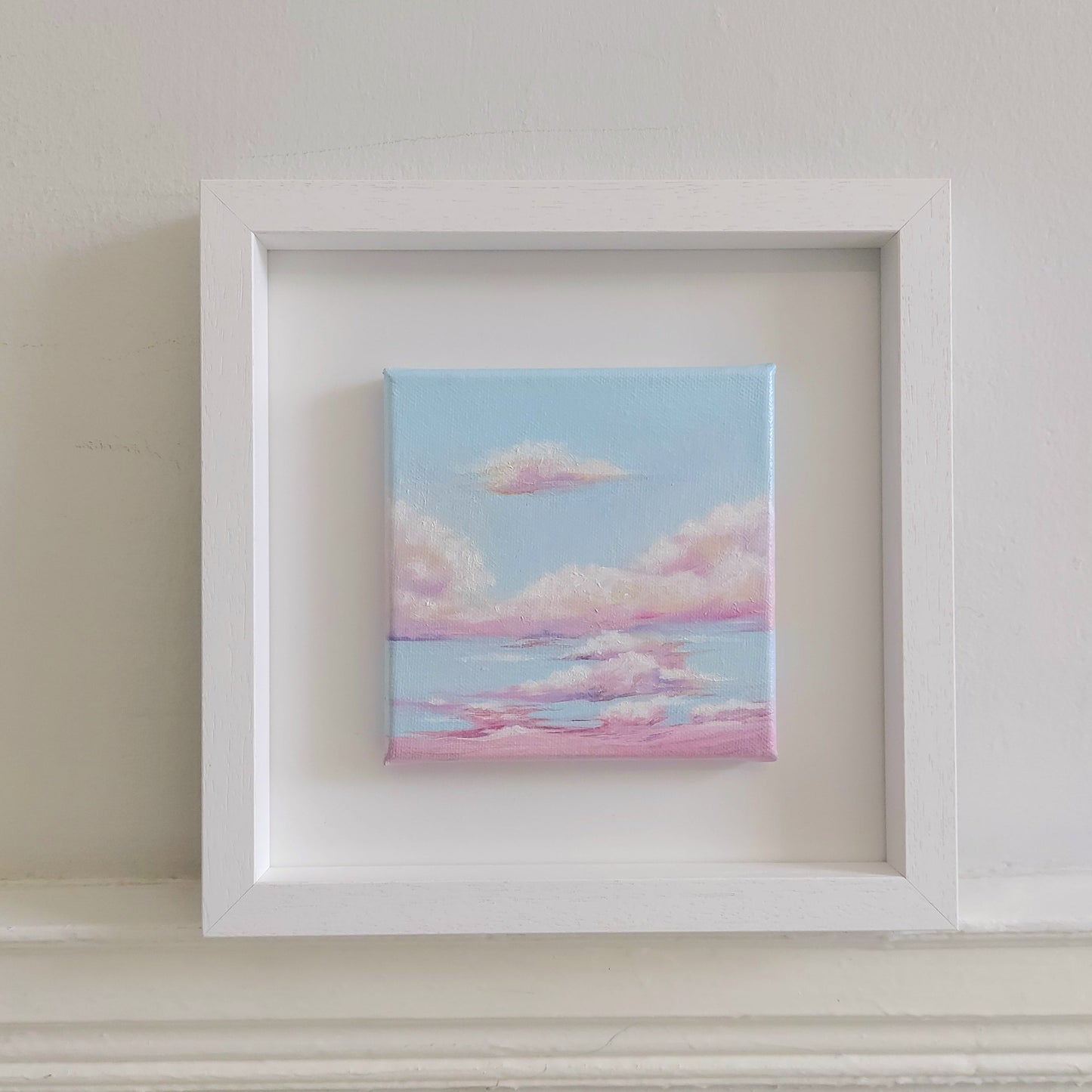 Cloudscape In Pink - Original-Breda Greaney Art