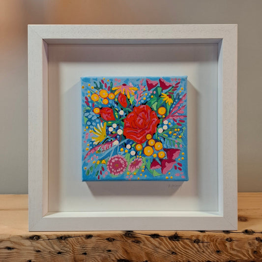 Flower Burst No. 1: Original-Breda Greaney Art