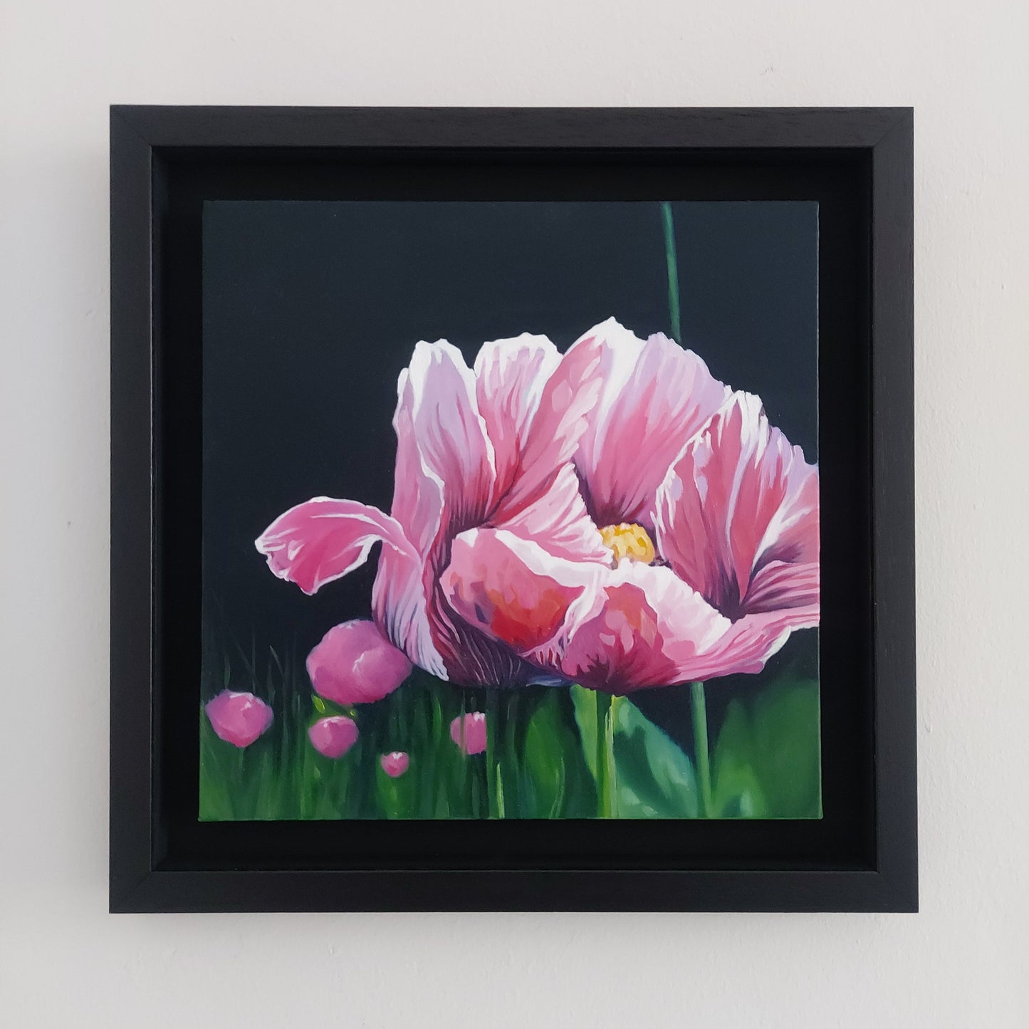 Flowering Poppies-Breda Greaney Art