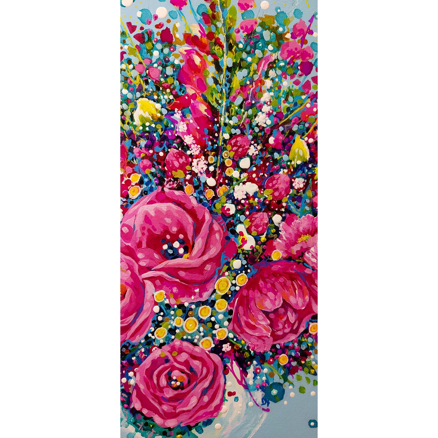 Joy In Bloom - Acrylic On Canvas-Breda Greaney Art