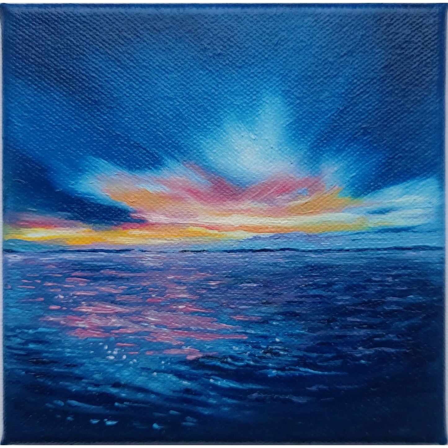 Nighttime Cloudscape - Original-Breda Greaney Art